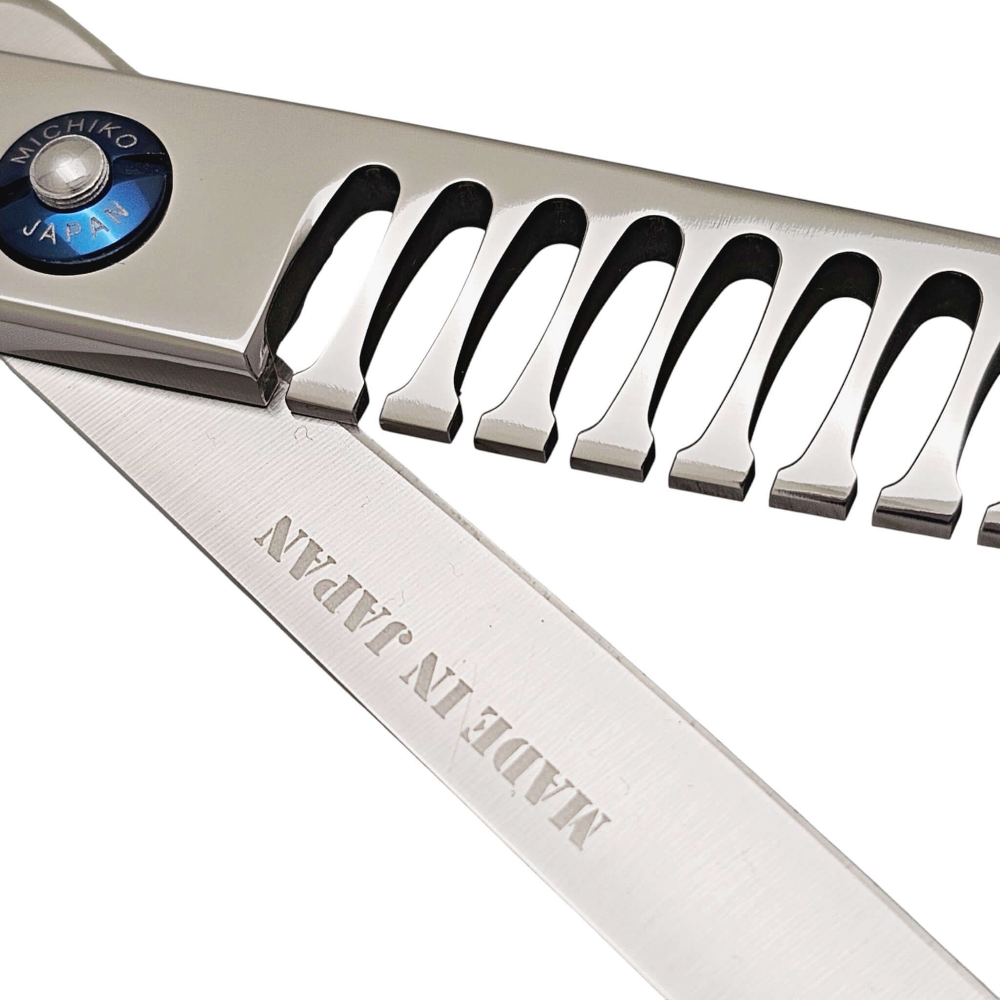 Hair texturizer with visible brand name 'MICHIKO' and 'Made in Japan' text on a white background