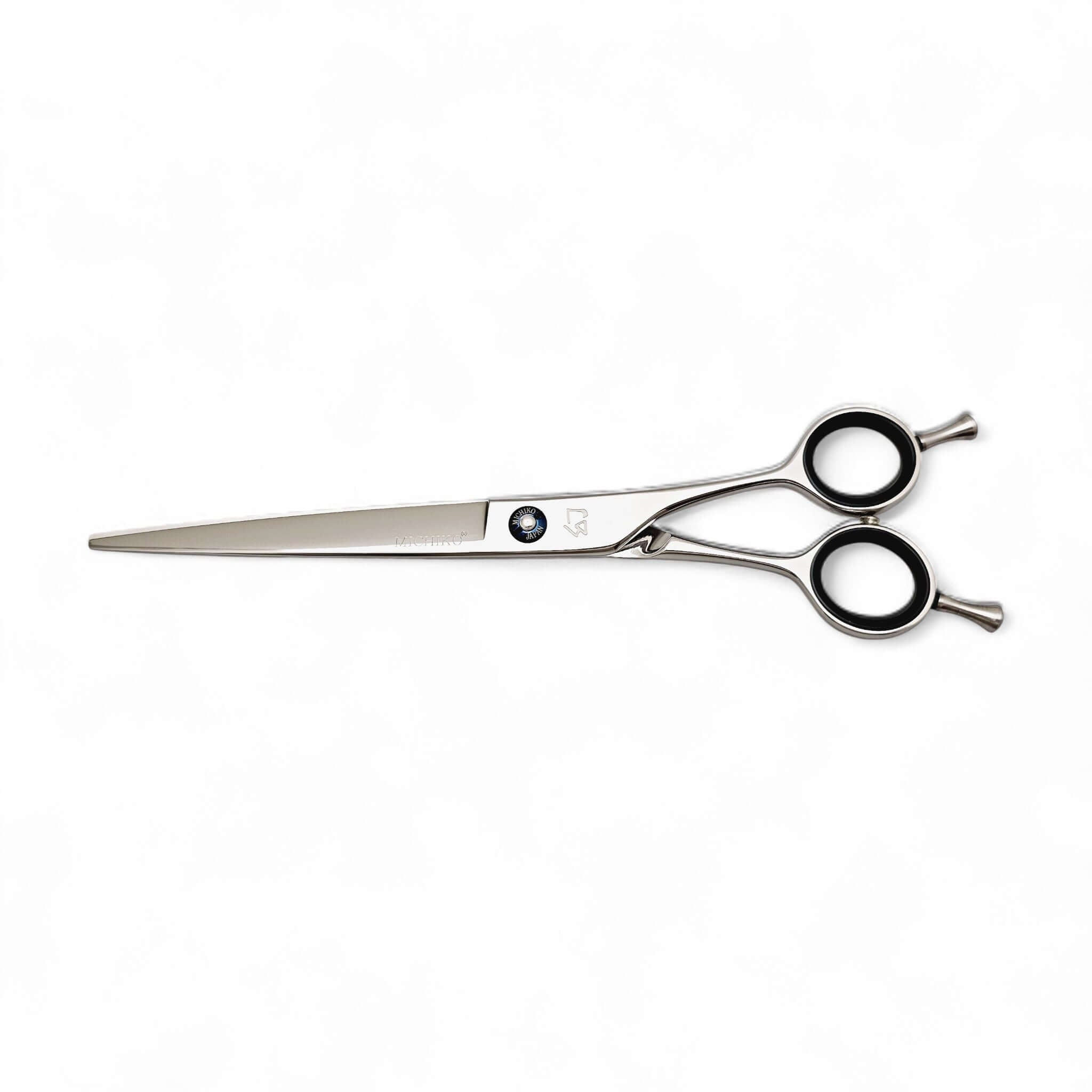 Hair cutting scissors on a white background