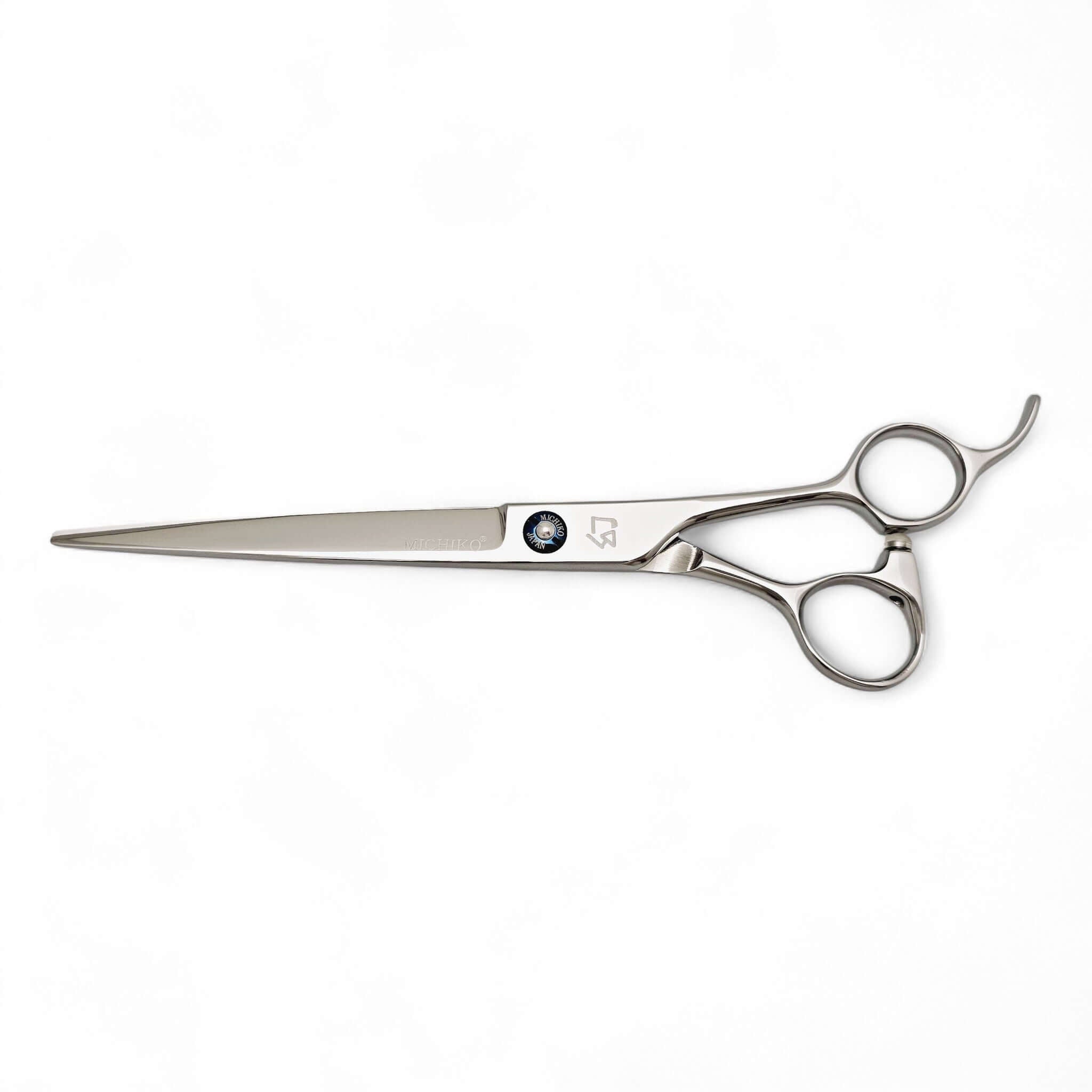 7 inch barber shears on a white background
