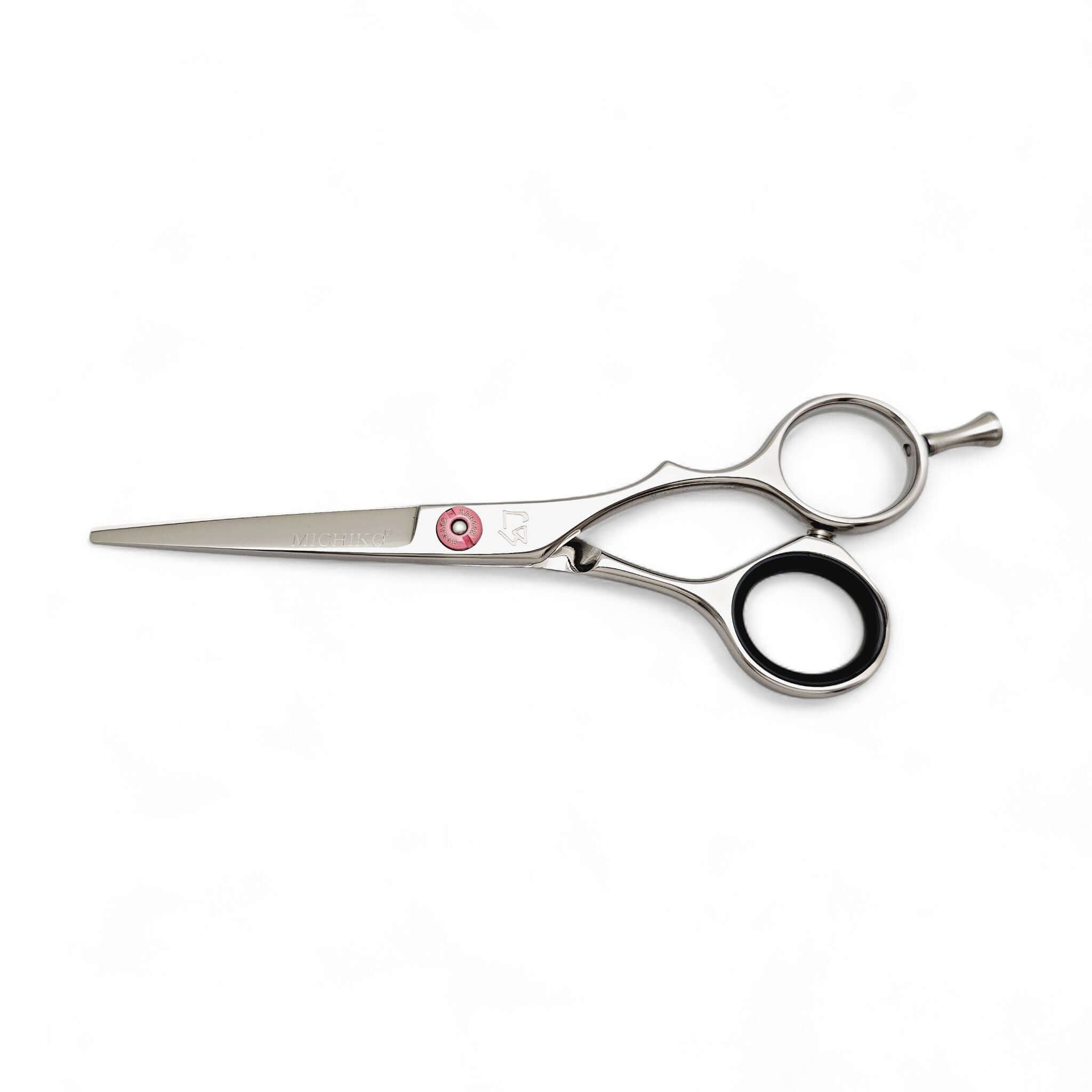 Hair shears on a white background