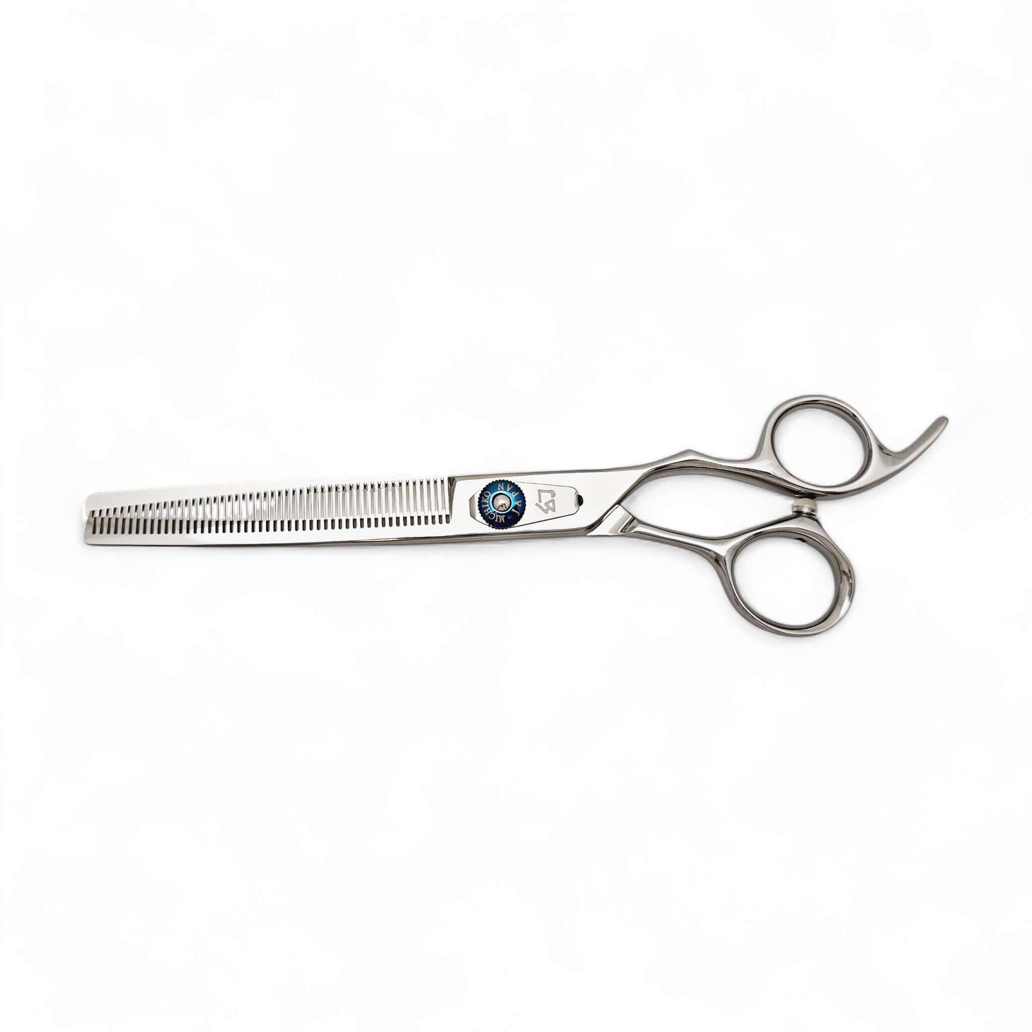Barber Thinning scissors on a white background