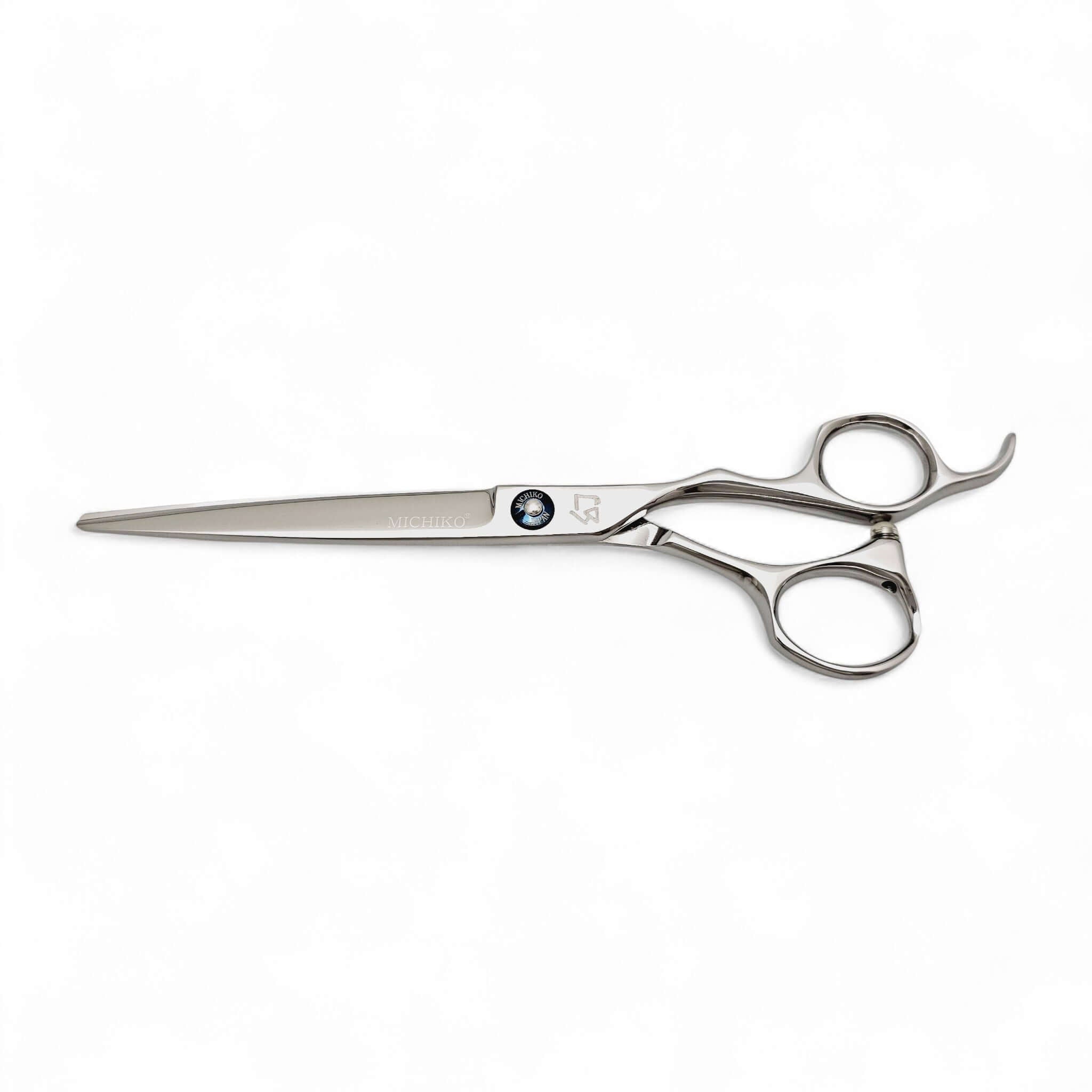 6.5 inch barber scissors on a white background