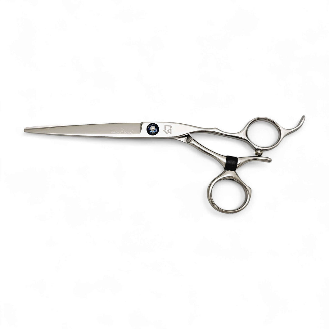 Swivel Hair cutting scissors on a white background