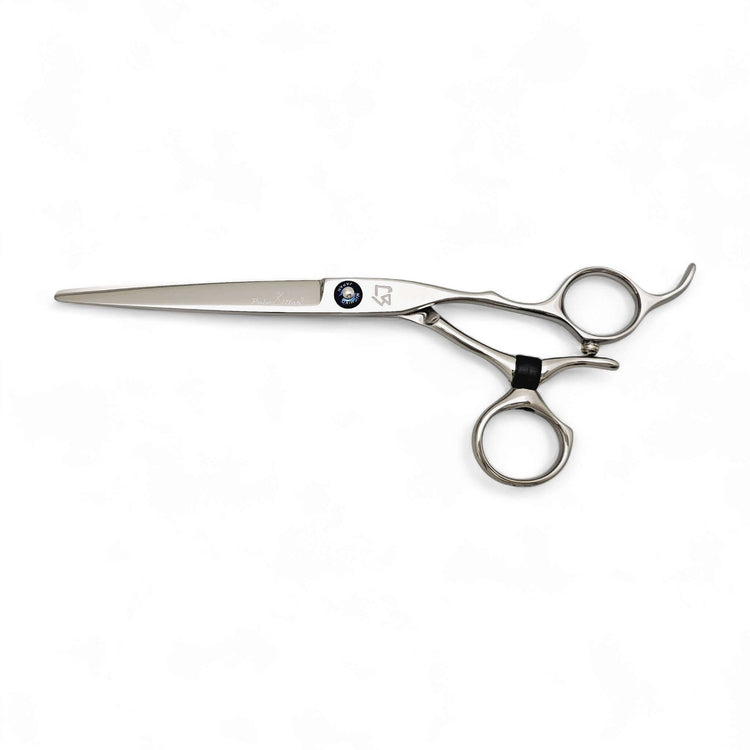 Swivel Hair cutting scissors on a white background