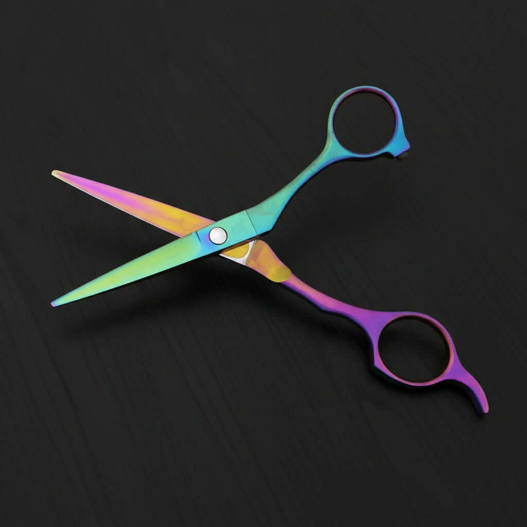 TW 500 Short Blade Dry Hair Cut Tungsten Scissors
