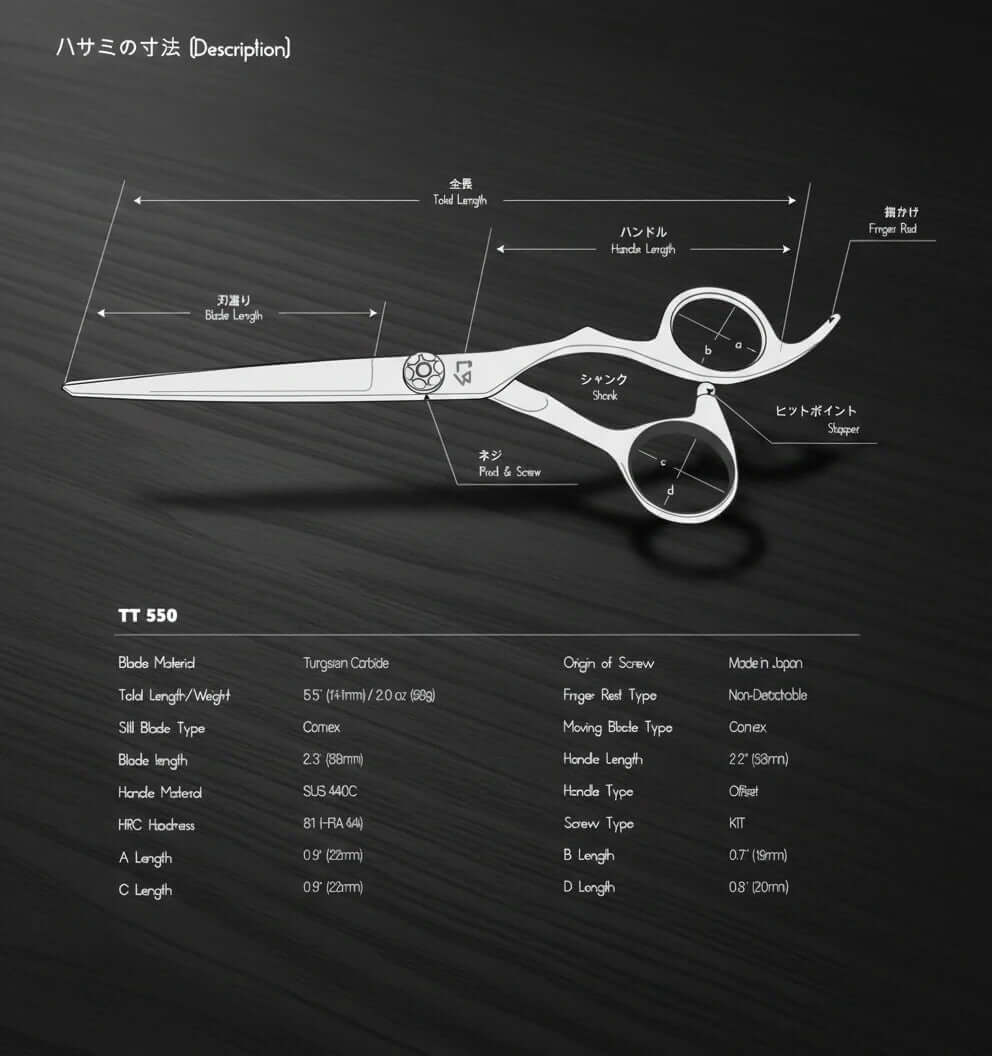 TT 550 Best Dry Cut Shears Tungsten