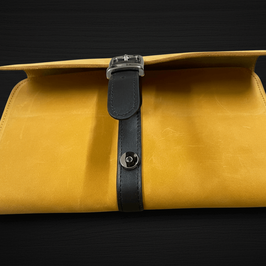 view detail for Cowhide Soft Suede Leather Hair Scissors Case