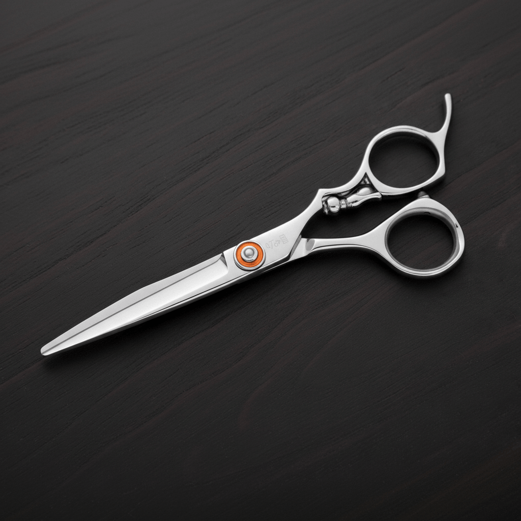 CASAM-W 5.5 Unique Cat Handle Hair Shears