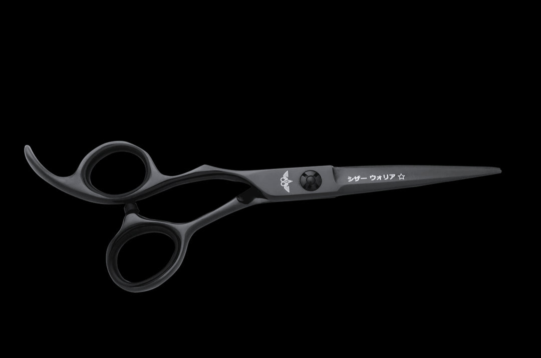 Lefty Hair Scissors ONYX 5.5L Black Shears