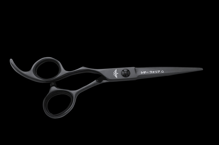 Lefty Hair Scissors ONYX 5.5L Black Shears