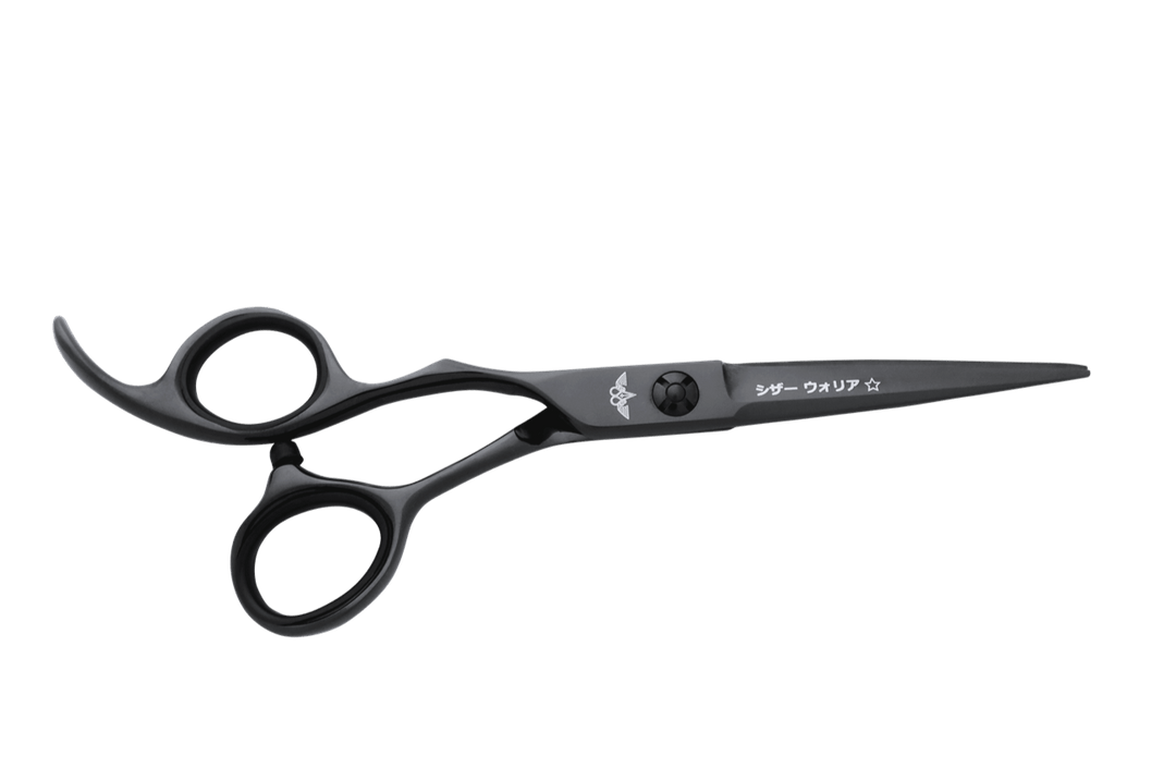 Lefty Hair Scissors ONYX 5.5L Black Shears