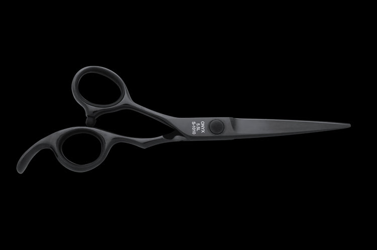 Lefty Hair Scissors ONYX 5.5L Black Shears