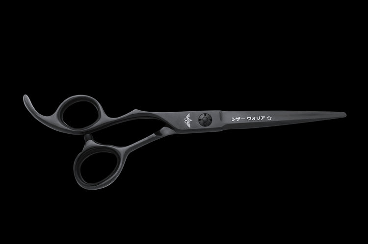 Left Handed Black Cutting Scissors ONYX 6.0L