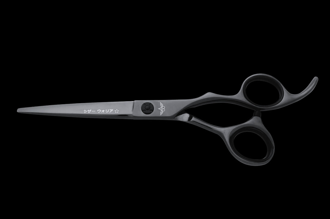 Black Hair Cutting Scissors ONYX 6.0 Barber Shears