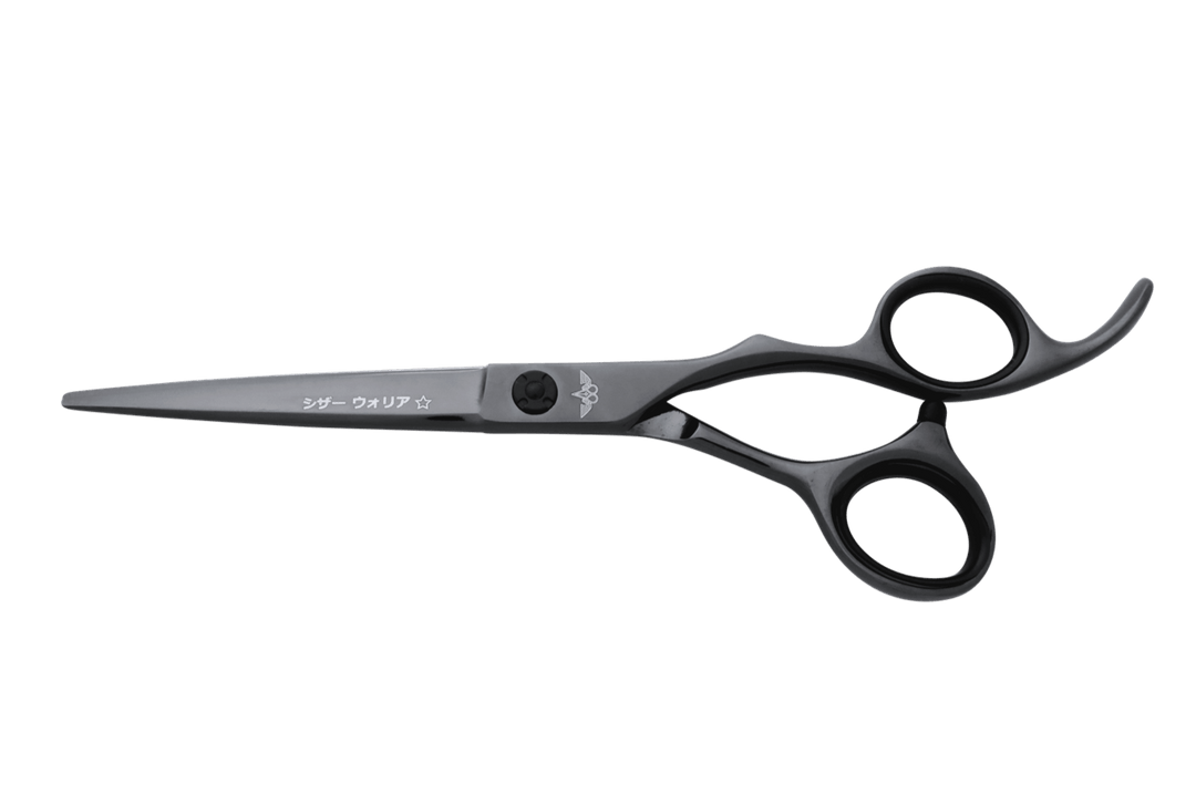 Black Hair Cutting Scissors ONYX 6.0 Barber Shears