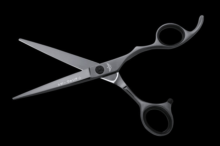 Black Hair Cutting Scissors ONYX 6.0 Barber Shears