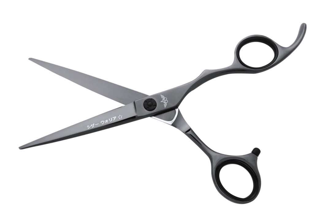 Black Hair Cutting Scissors ONYX 6.0 Barber Shears