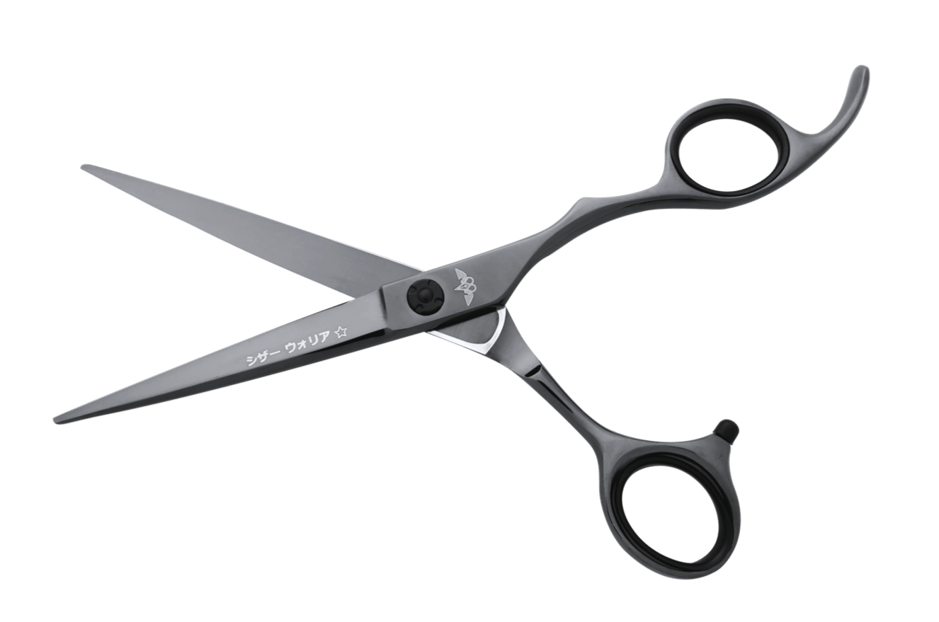 Black Hair Cutting Scissors ONYX 6.0 Barber Shears