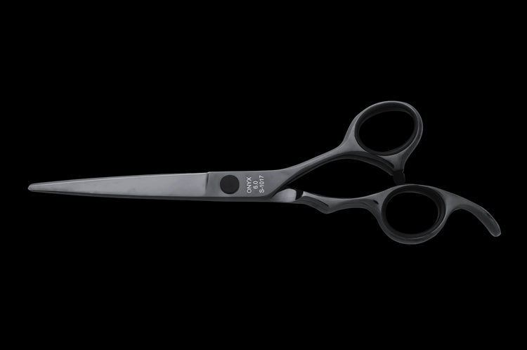 Black Hair Cutting Scissors ONYX 6.0 Barber Shears