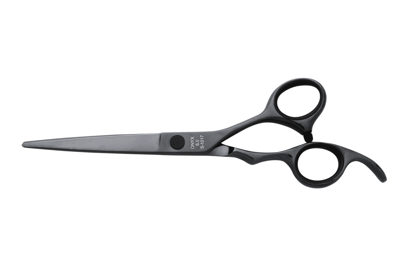 Black Hair Cutting Scissors ONYX 6.0 Barber Shears