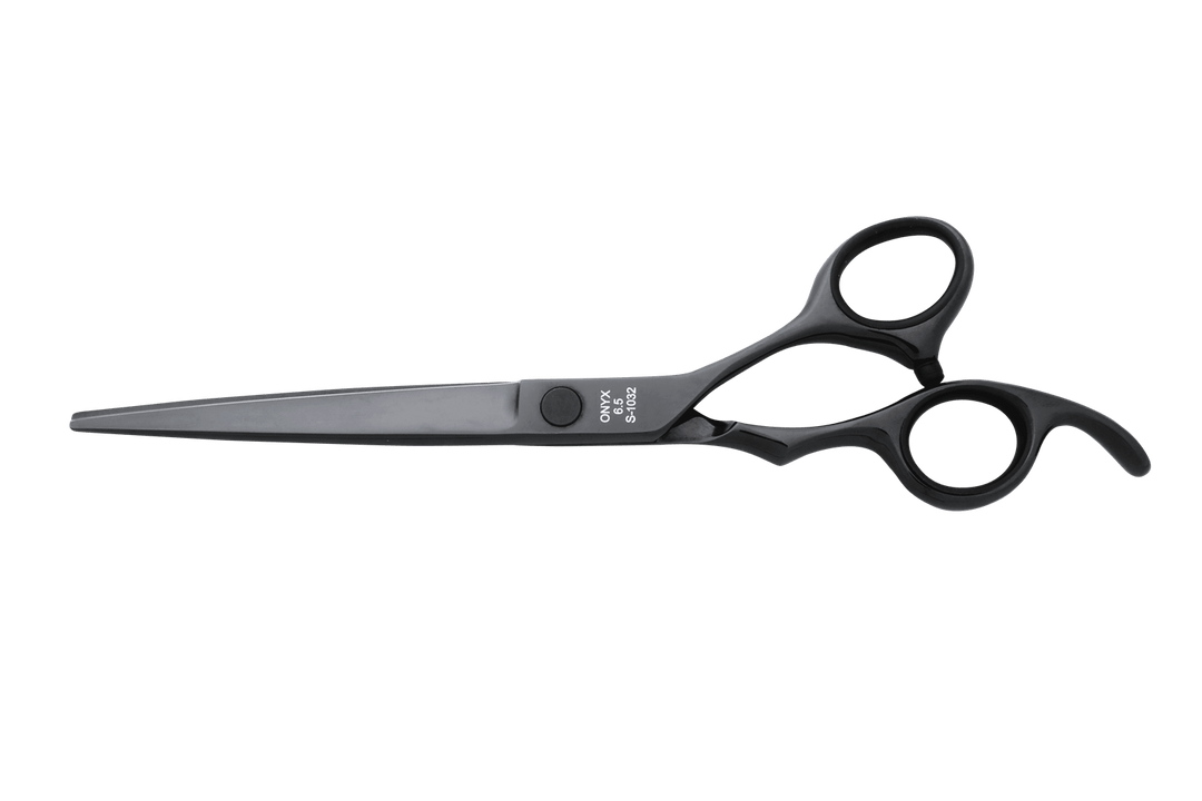 Cutting Scissors for Hair ONYX 6.5 Balck Shears