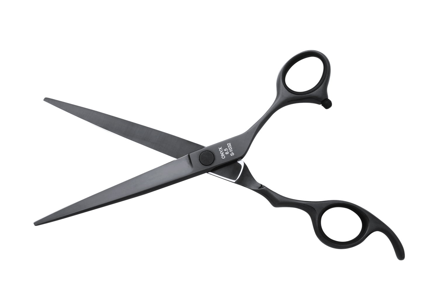 Cutting Scissors for Hair ONYX 6.5 Balck Shears