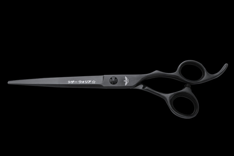 7 inch Barber Shears ONYX 7.0 Black Scissors