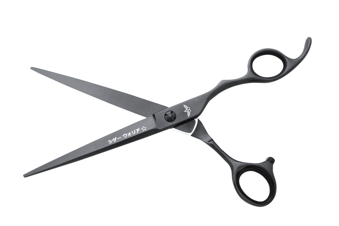 7 inch Barber Shears ONYX 7.0 Black Scissors