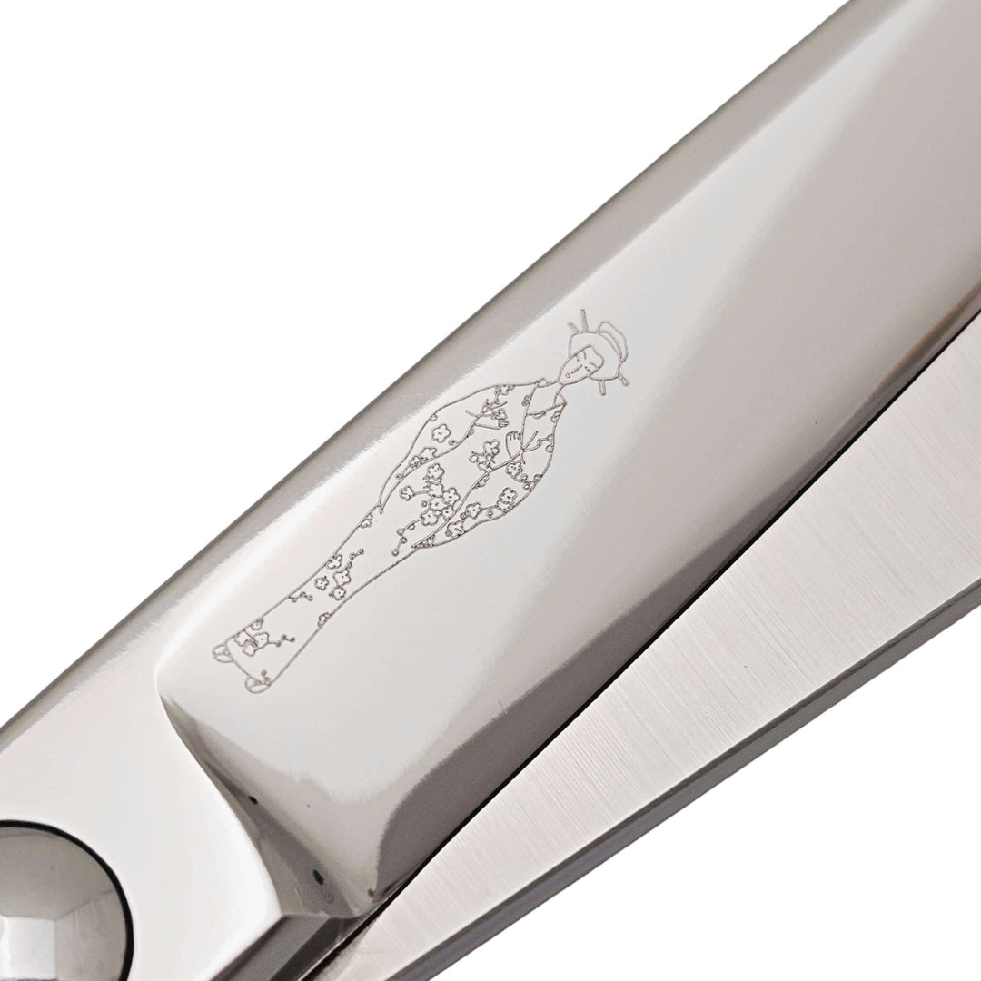 Crane Handle Barber Shears - OK - Made in Japan
