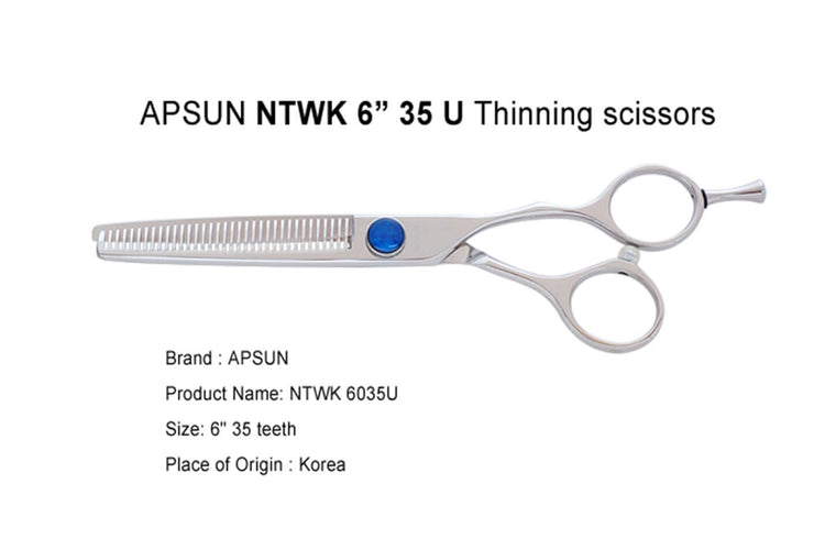 NTWK 6035U - Hairdressing Thinning Scissors