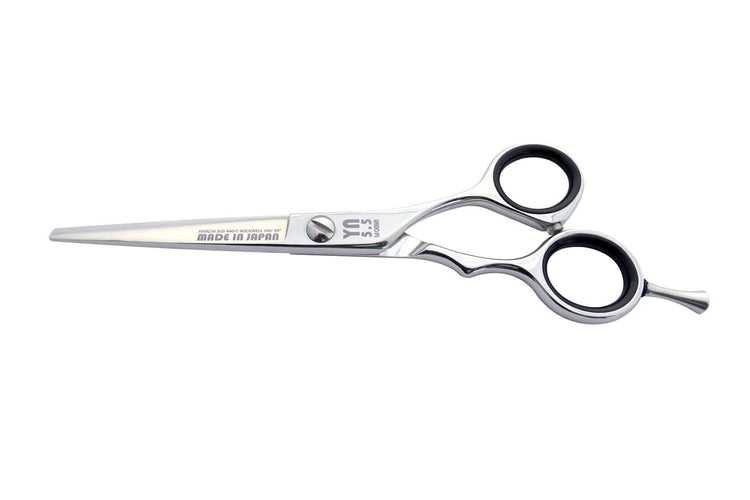 Authentic Japanese 5.5-inch classic design offset handle hair-cutting scissors—a must-have tool for everyday use.