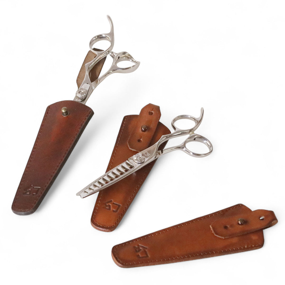 Genuine Leather Scissor Case
