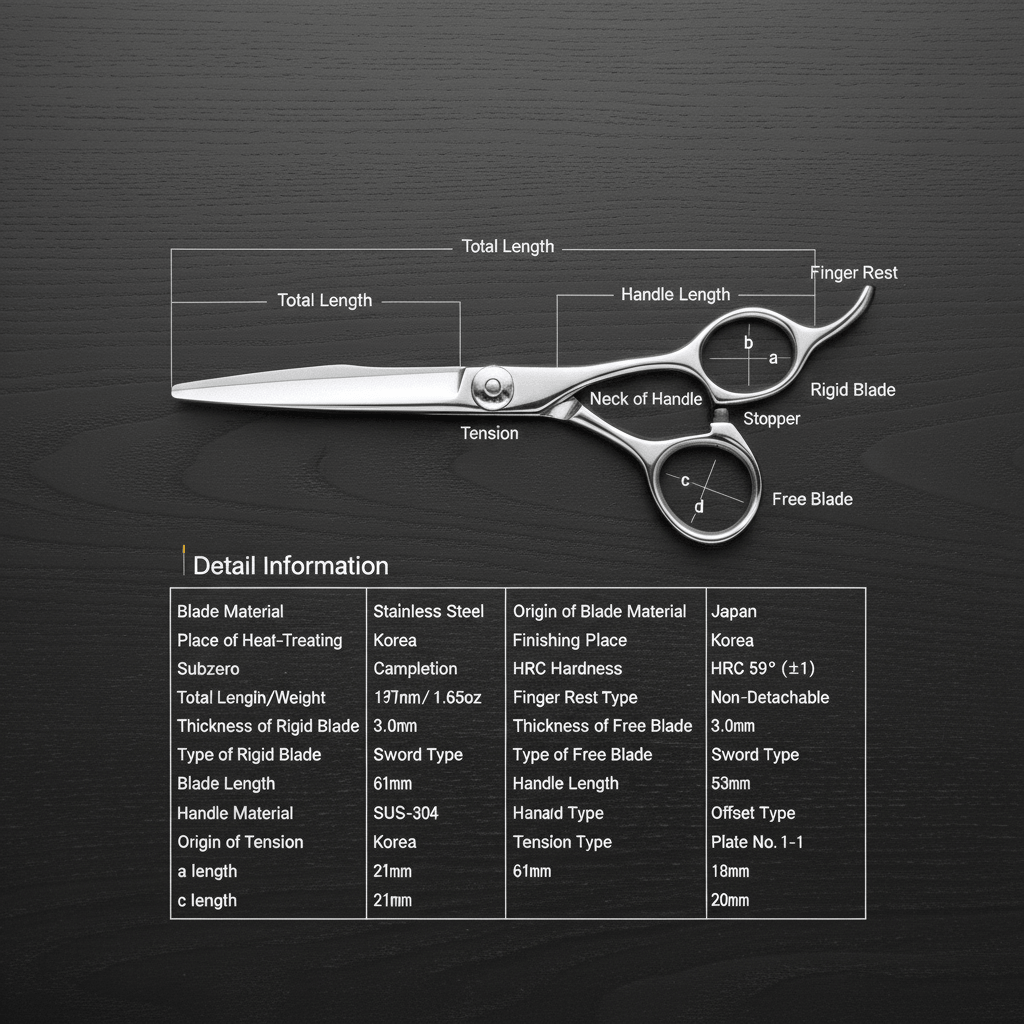 HY 5.5 Affordable High-Quality Hair Shears