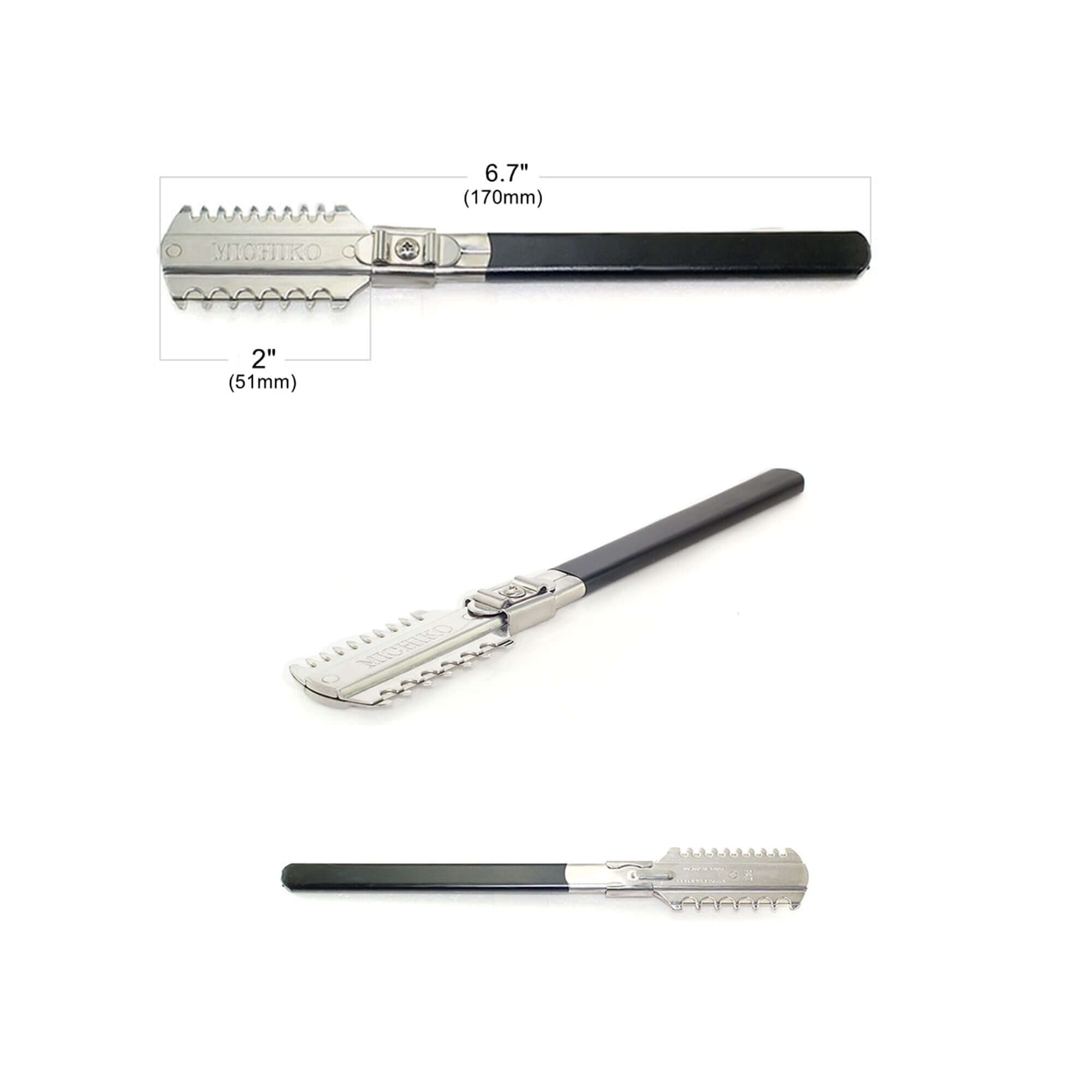 Michiko Razor Comb Hair Removal Tool