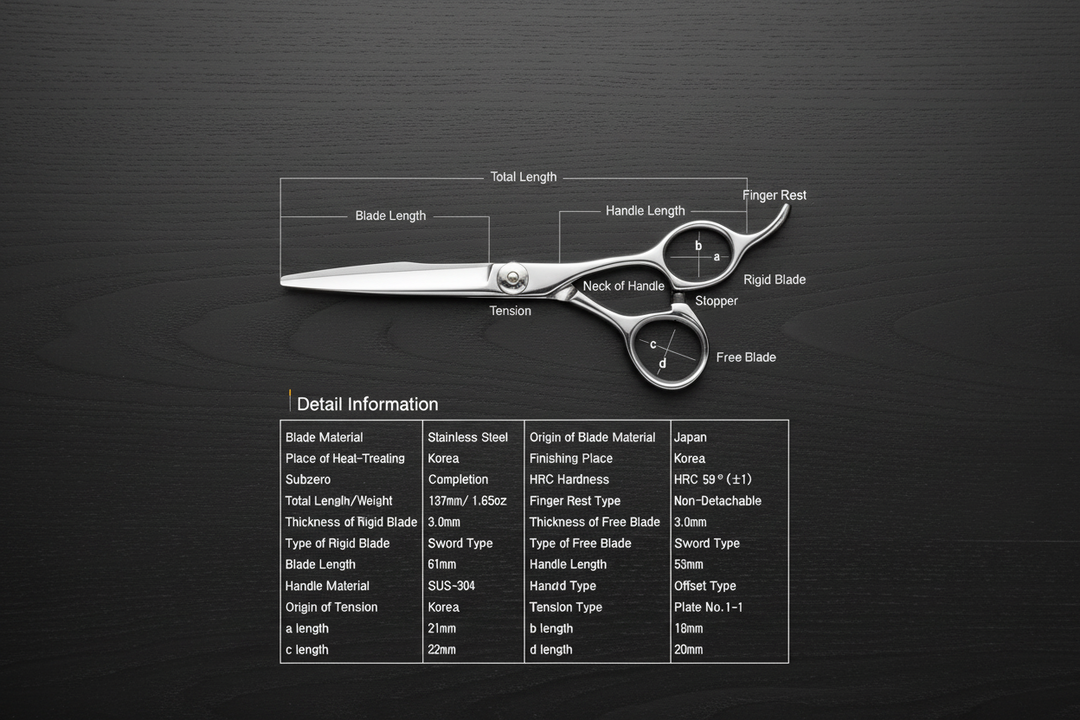 HY 5.5 Affordable High-Quality Hair Shears