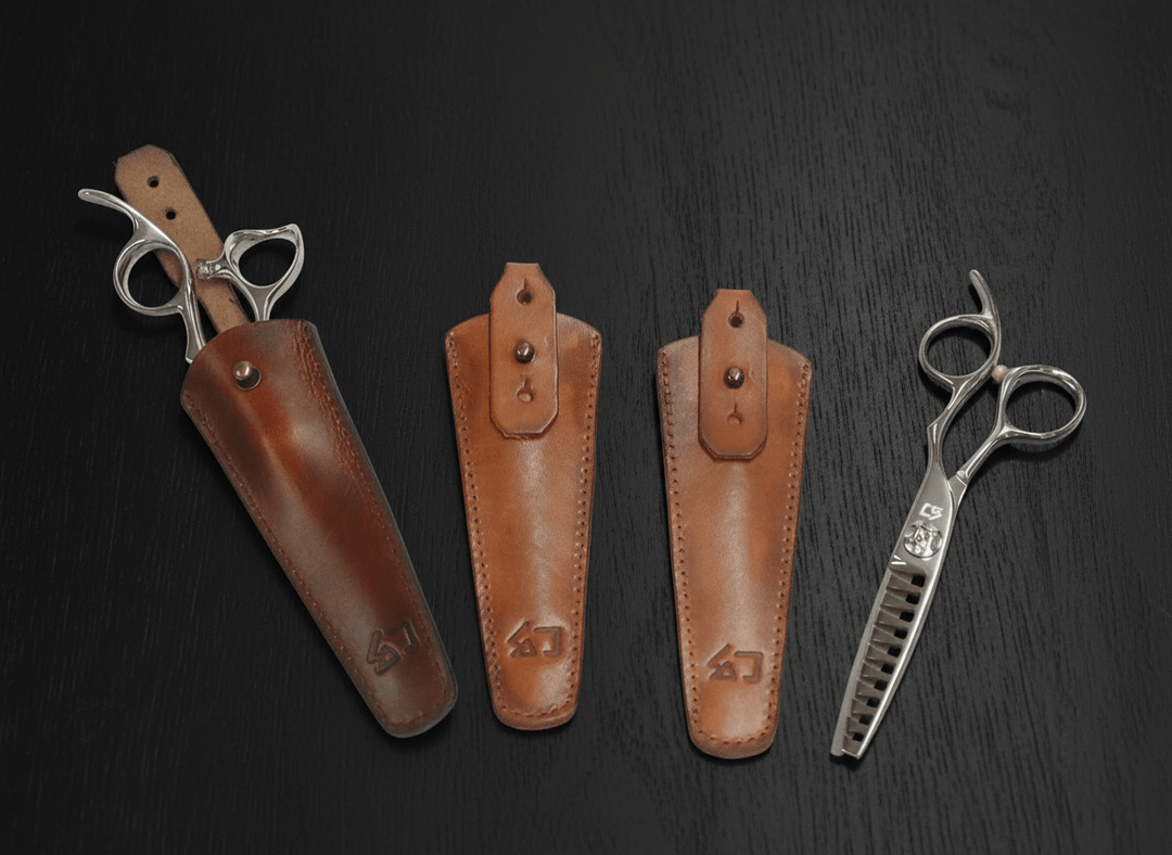 Genuine Leather Scissor Case
