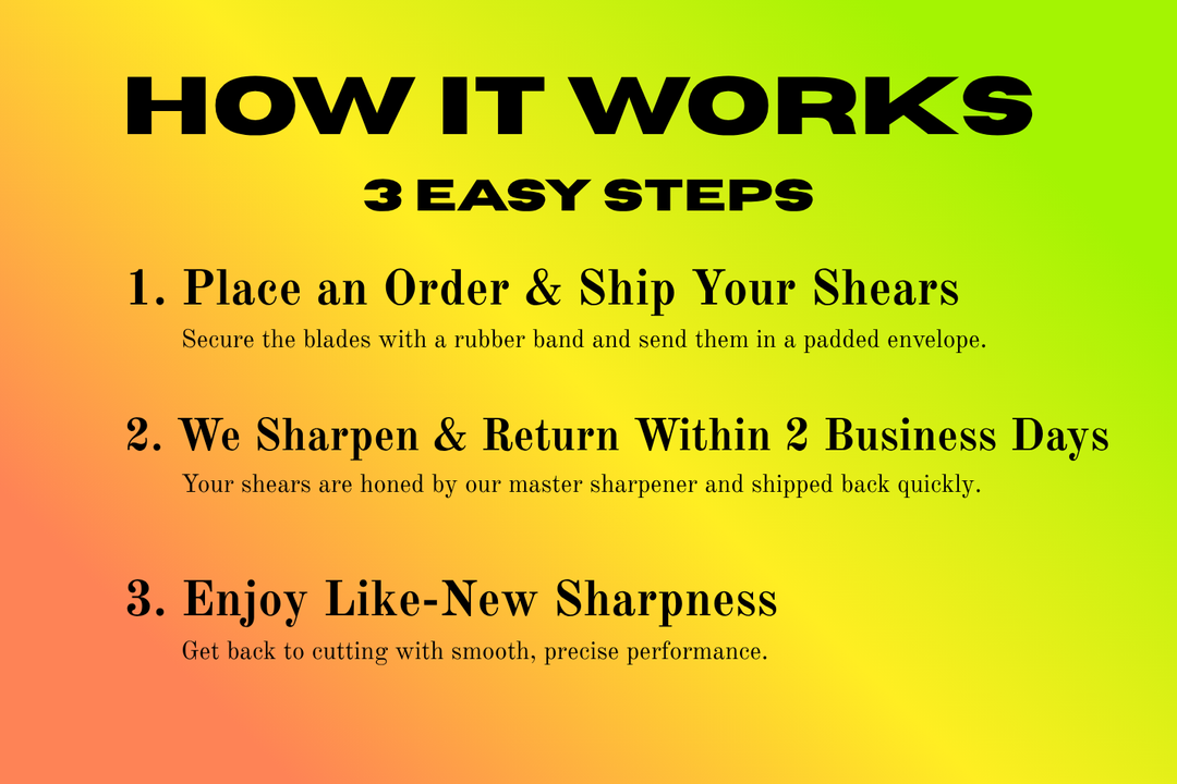Hair Scissor Sharpening