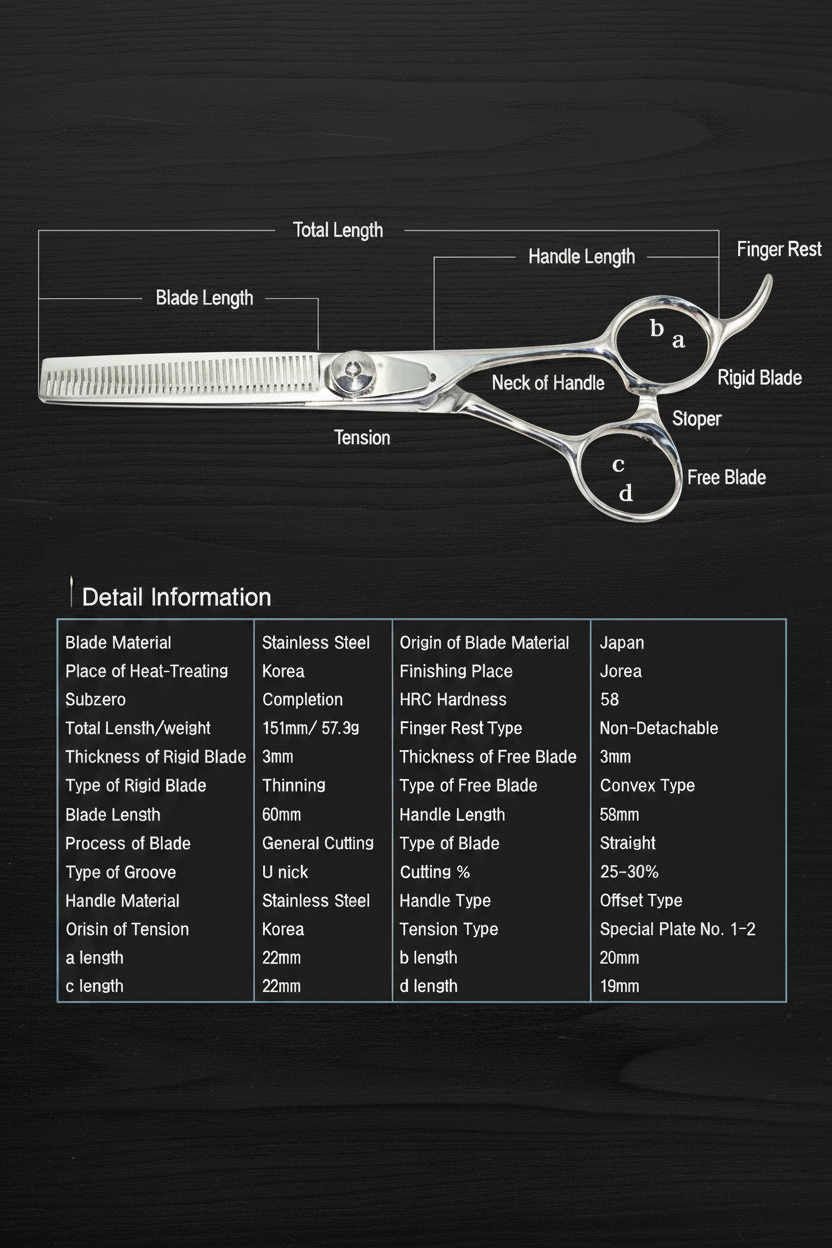 CH 5.5 + GS 6040 Professional Shear Set