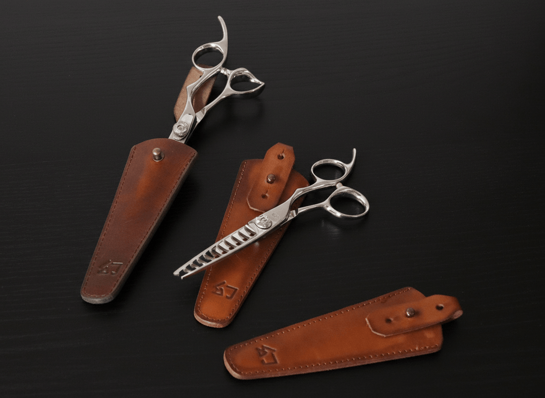 Genuine Leather Scissor Case