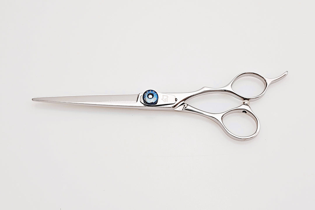 Hair scissors on a white background