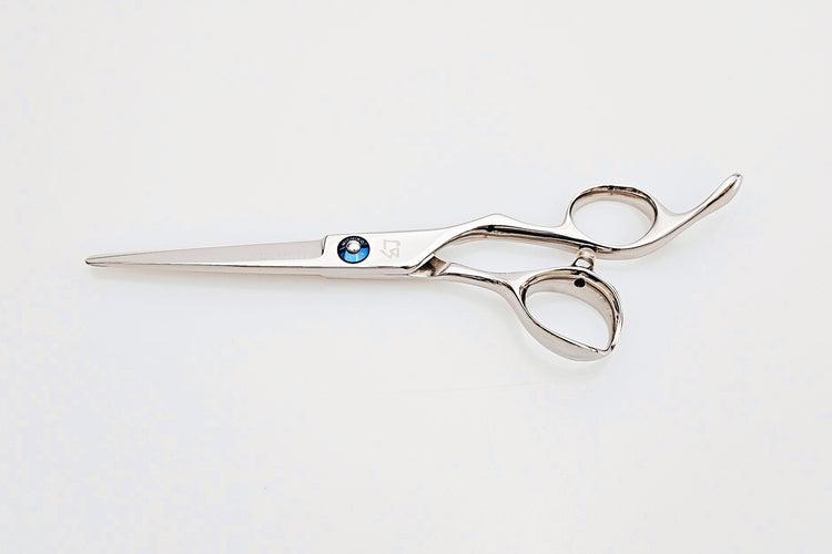 Hair scissors on a white background