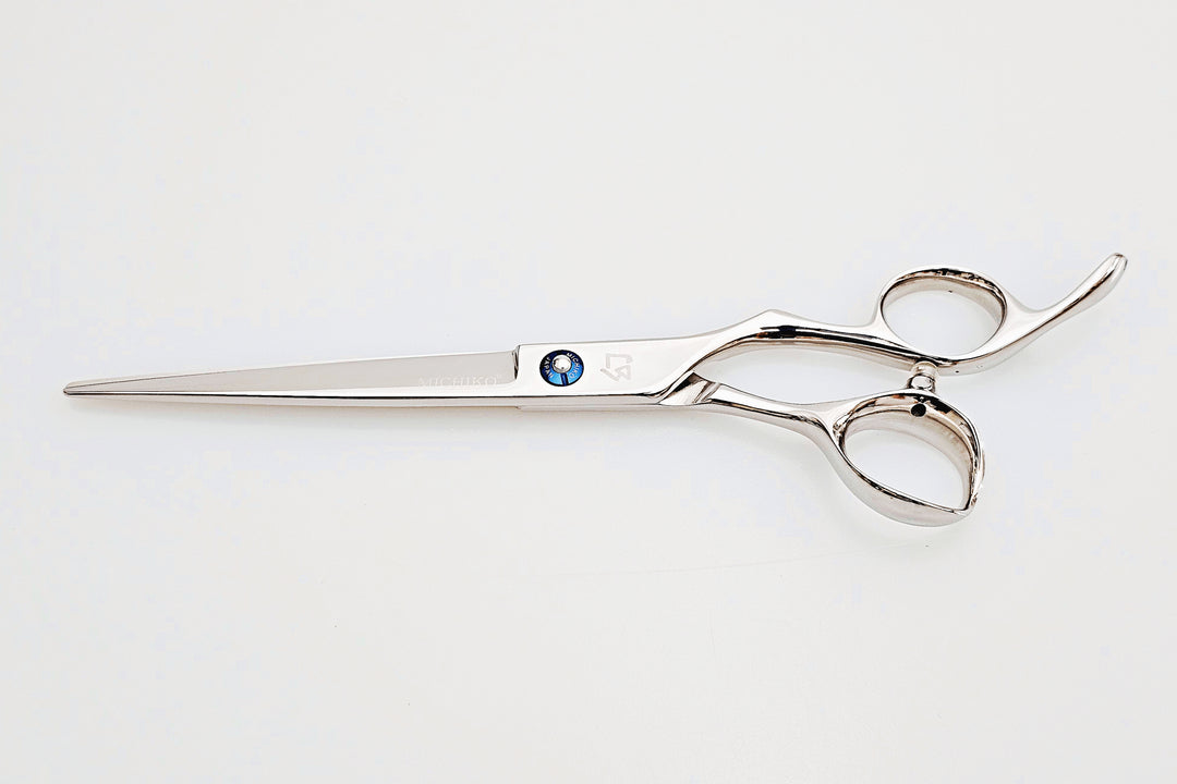 Barber shears on a white background