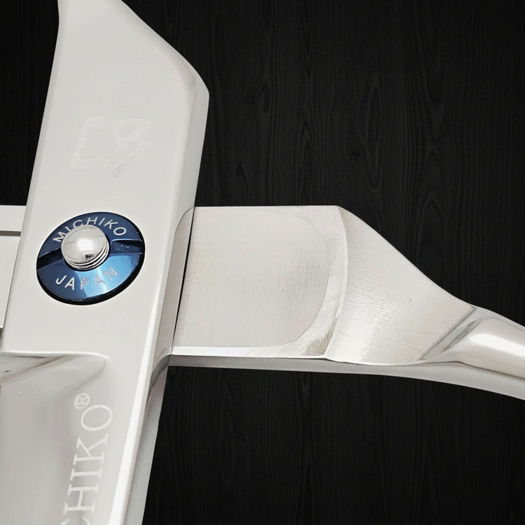 Close-up of Professional Japanese Barber Shears showcasing the premium design and craftsmanship. Ideal for hairstylists.