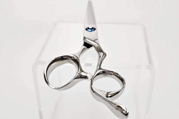 Hair scissors on a white background