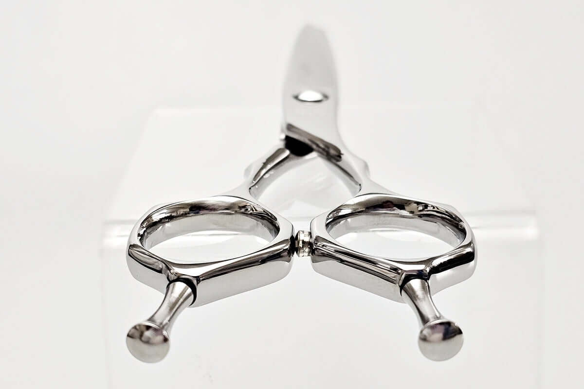 Hair scissors on a white background