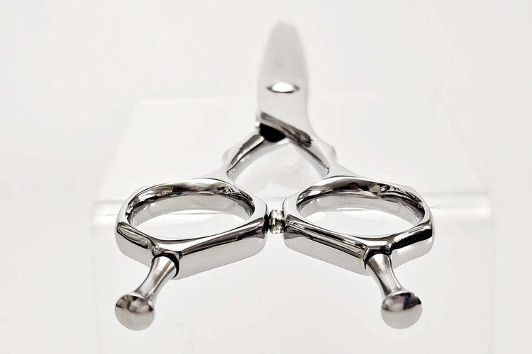 Hair scissors on a white background