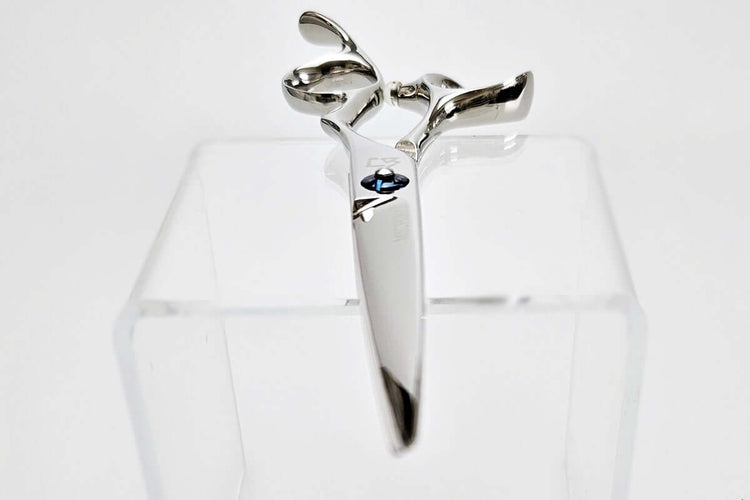 Hair scissors on a white background