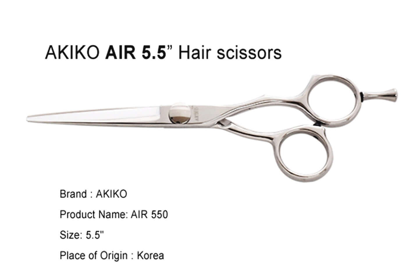 AIR 5.5 Convex Edge Hair Cutting Scissors