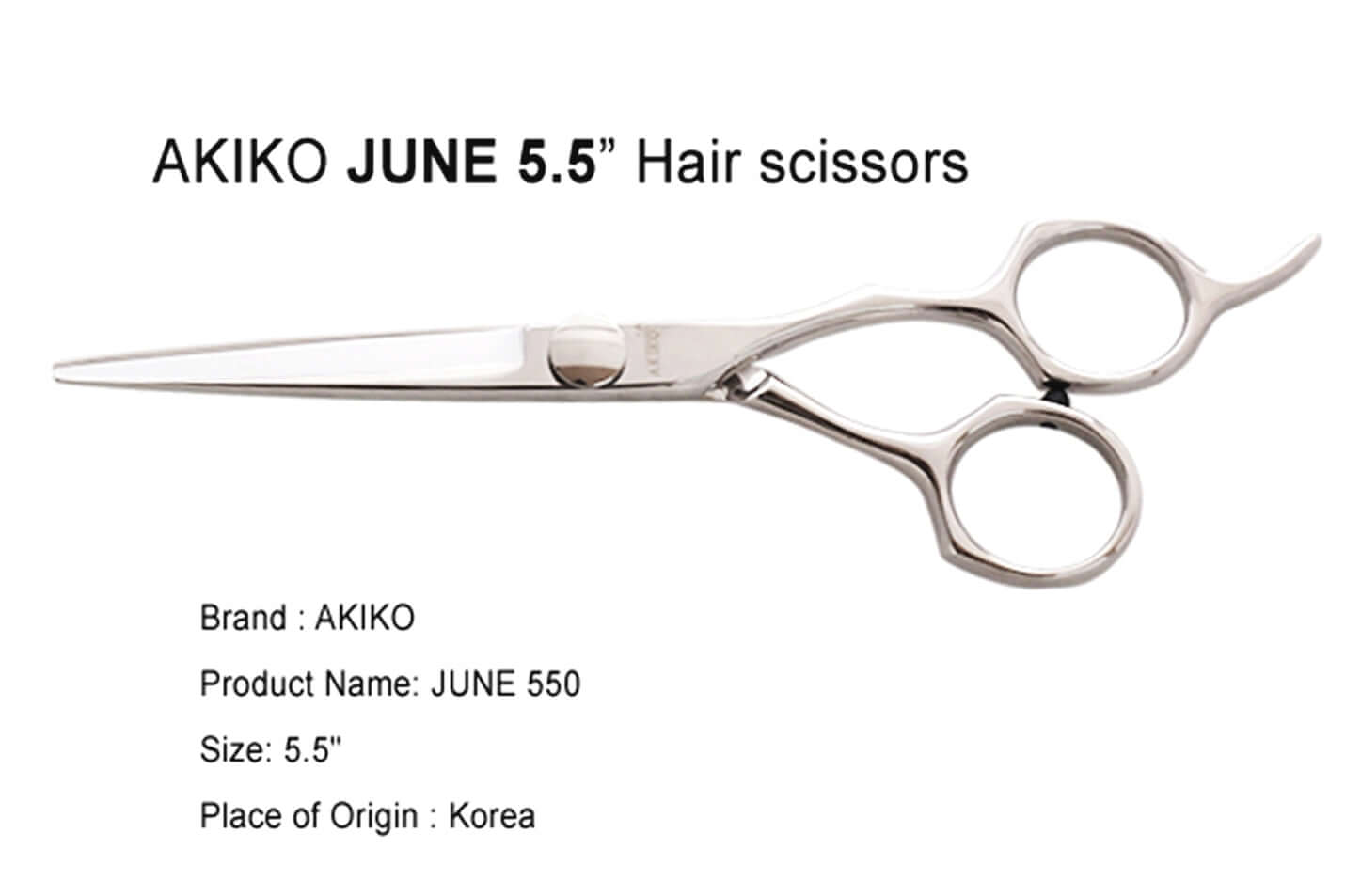 JUNE 5.5 | Hair Scissors Blunt Cut Shears | Clearance Sale