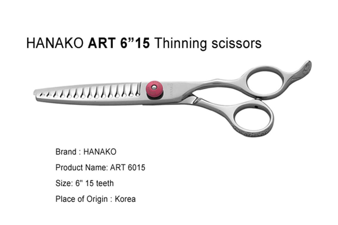 ART 6015 - Hair Texturizing Shears Barber Scissors